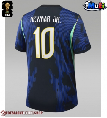 Brazílie Neymar Jr #10 Venkovní Dres MS 2026 Krátkým Rukávem